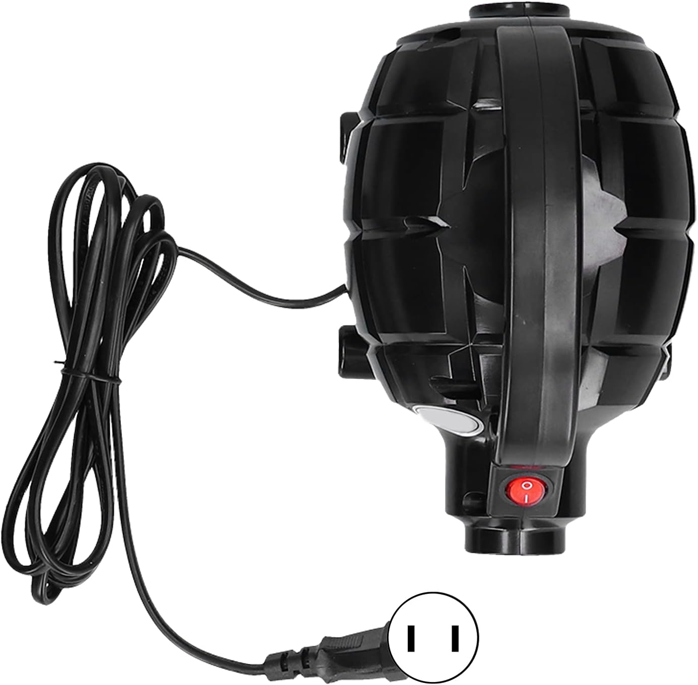 17000pa Air Pump, 600W High Pressure High Capacity Electric Pump with 3 Detachable Nozzles for Inflatables Air Mattress, Portable Inflator for Taekwondo Mats,