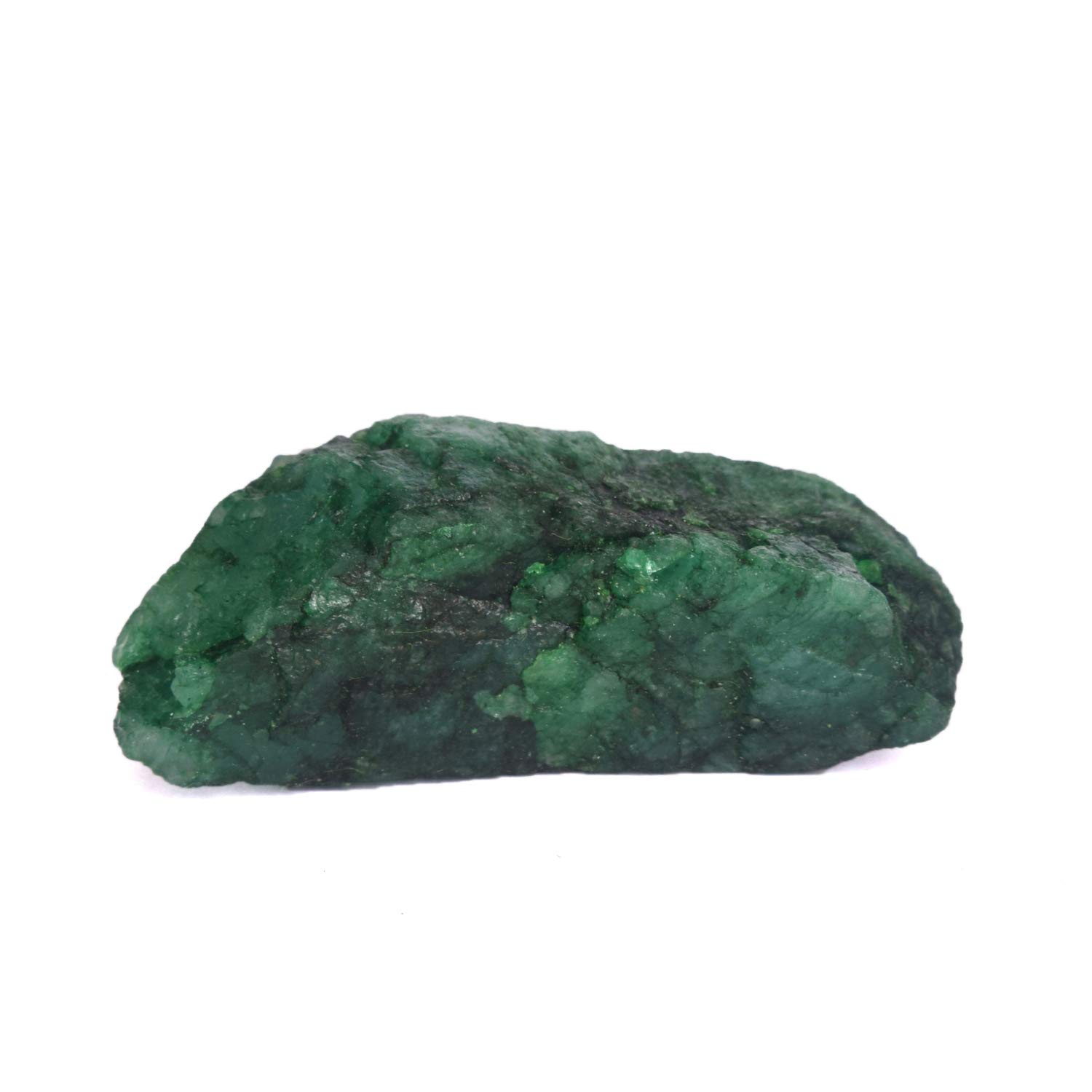 GEMHUBProtection Green Emerald Healing Crystal 96.00 Ct Natural Raw Emerald, Uncut Rough Emerald Gem