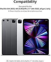 Vista 2 de Ringke Paper Touch - Protector de pantalla compatible con iPad Pro de 11 pulgadas (4ª 2022, 3ª 2021, 2ª 2020, 1ª 2018), iPad Air 5ª, 4ª