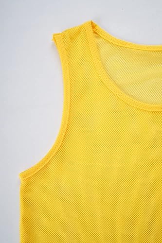 Miniatura 3 de SPTEHW Scrimmage - Chalecos de entrenamiento de equipo para niños, jóvenes y adultos, fútbol, baloncesto (paquete de 12)