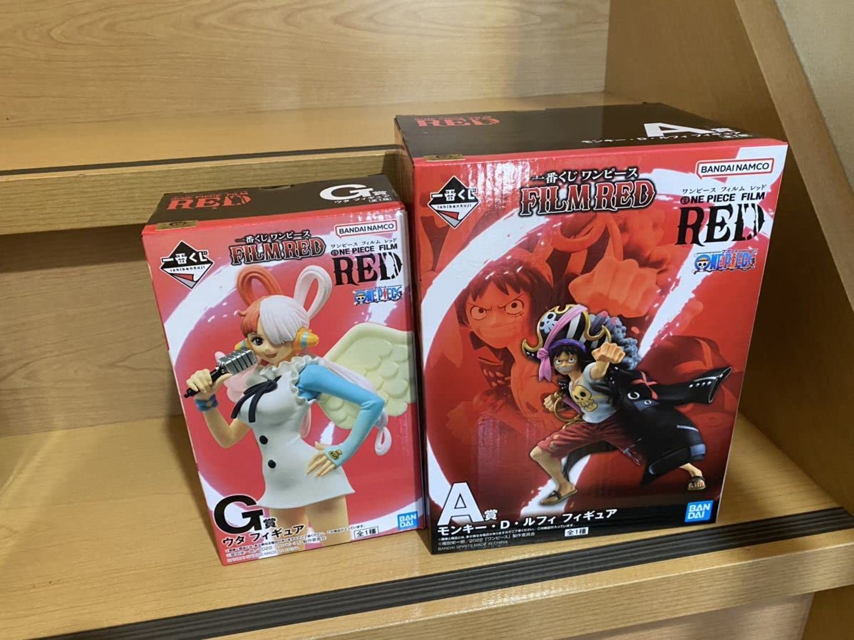 Amazon.co.jp: ワンピース 一番くじ FILM RED A賞 G賞 ルフィ