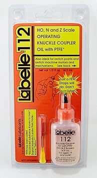 Knuckle Coupler Lubricant -- High Viscosity for HO, N & Z Scale Knuckle Couplers