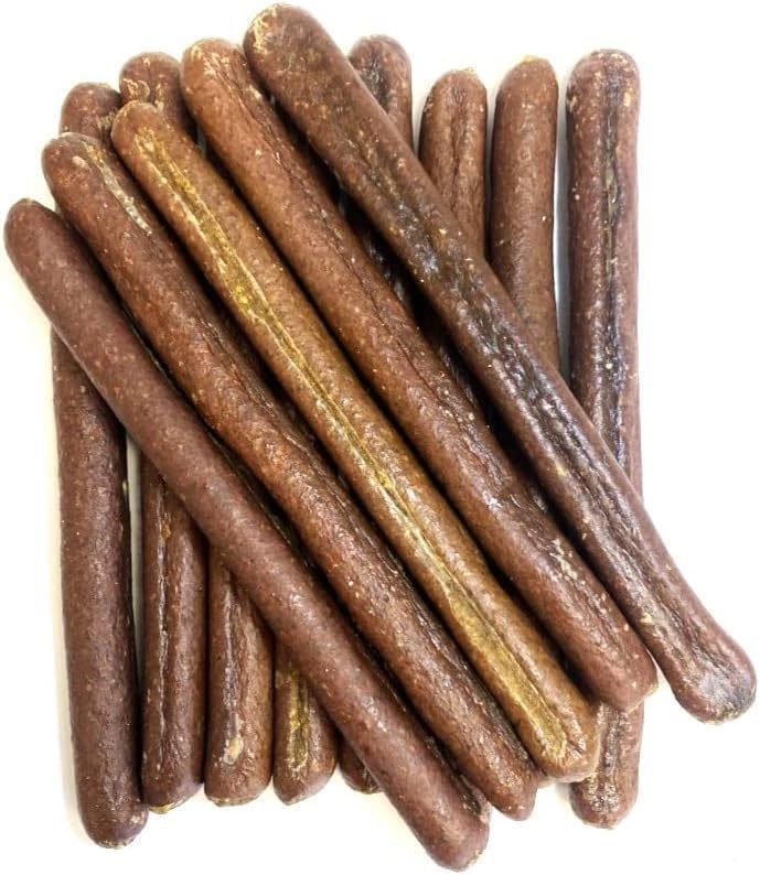 1kg Luxury Chicken with Pumpkin & Turmeric Large Sausages 100% Natural Dog Treats Chews
