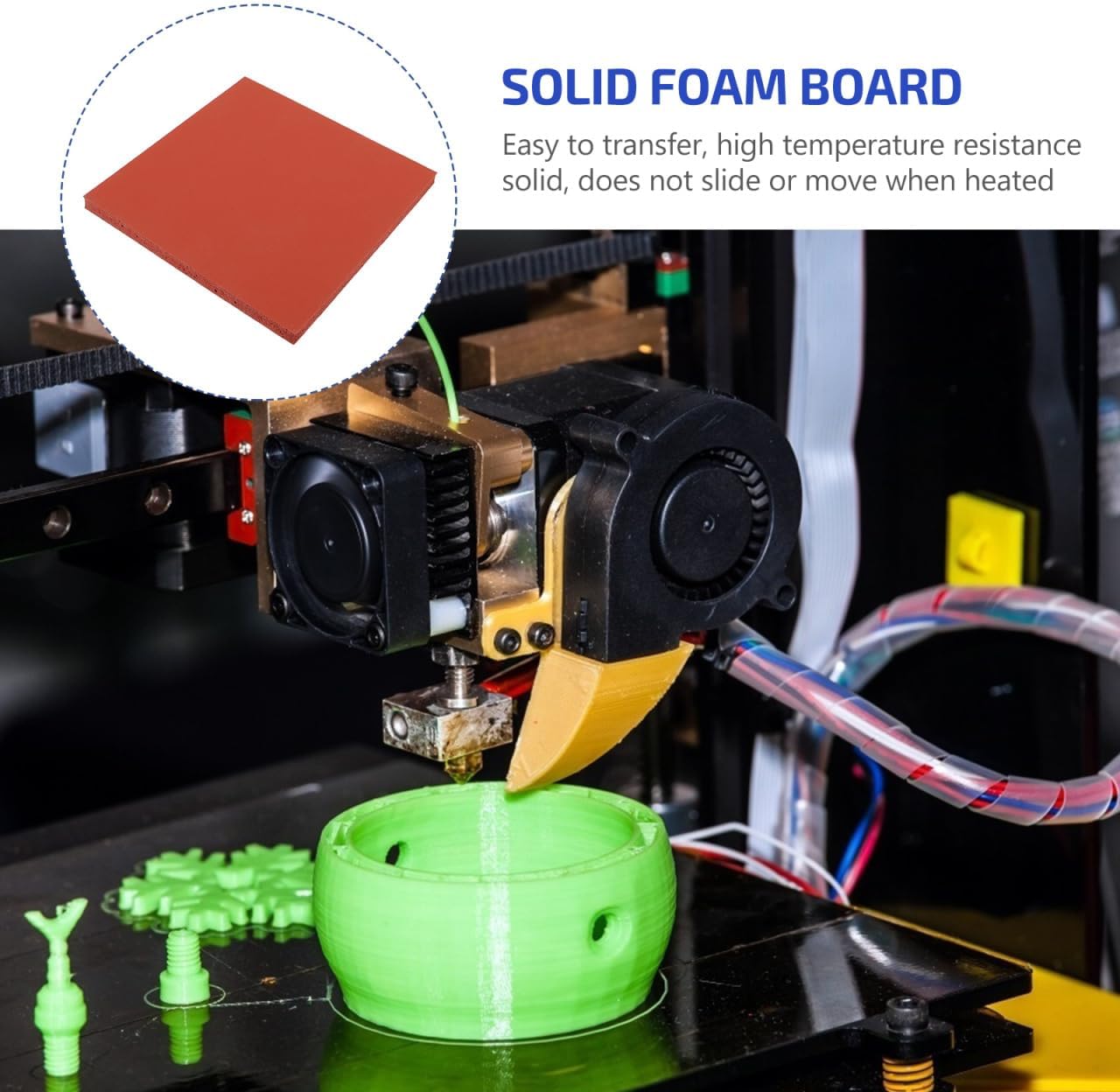SEWACC Silicone Heat Press Pad 5.90X5.90 Inch Heat Insulated Non-Stick Mat for Transfer Printing Crafts and Sublimation Projects