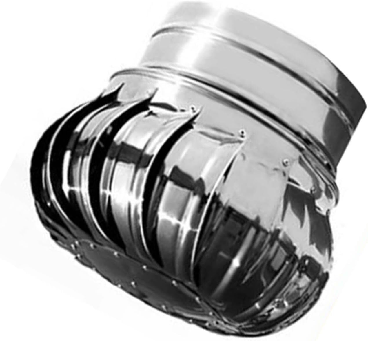 JvFbjLF Stainless Steel Roof Ventilator Rotating Chimney Vent 110/160/200mm Optional(200mm)