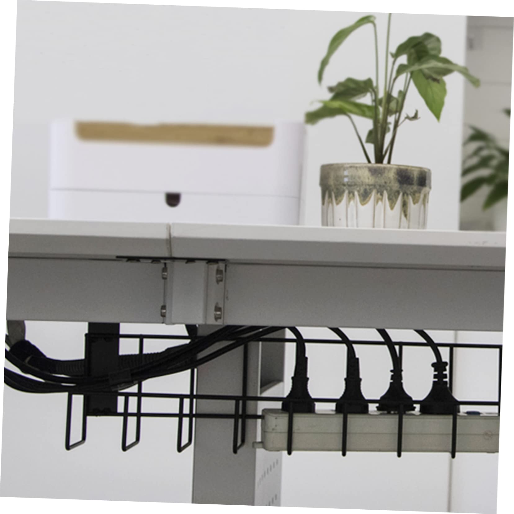 DOITOOL Caja Organizadora Cables Organizador Cable Estante Almacenamiento Hierro