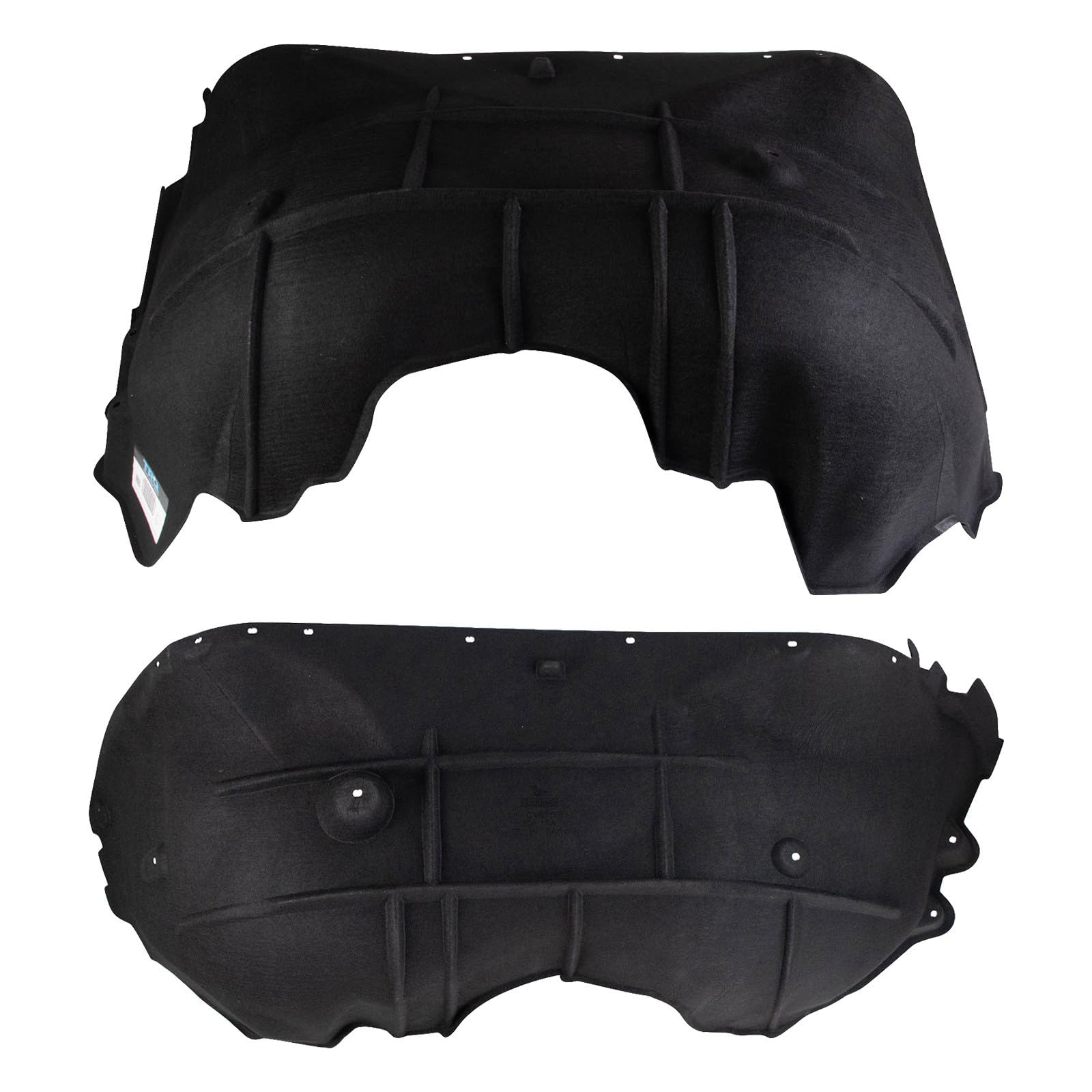 TRQ Driver and Passenger Side Inner Fender Liner Set | For 2014-2015 Chevrolet Silverado 1500