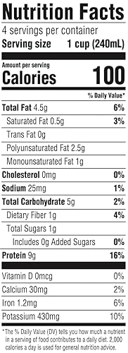 Miniatura 8 de West Life - Leche de soja orgánica, vainilla sin azúcar, 0.28 onzas de proteína, alternativa láctea vegana, sin lactosa, estable en el