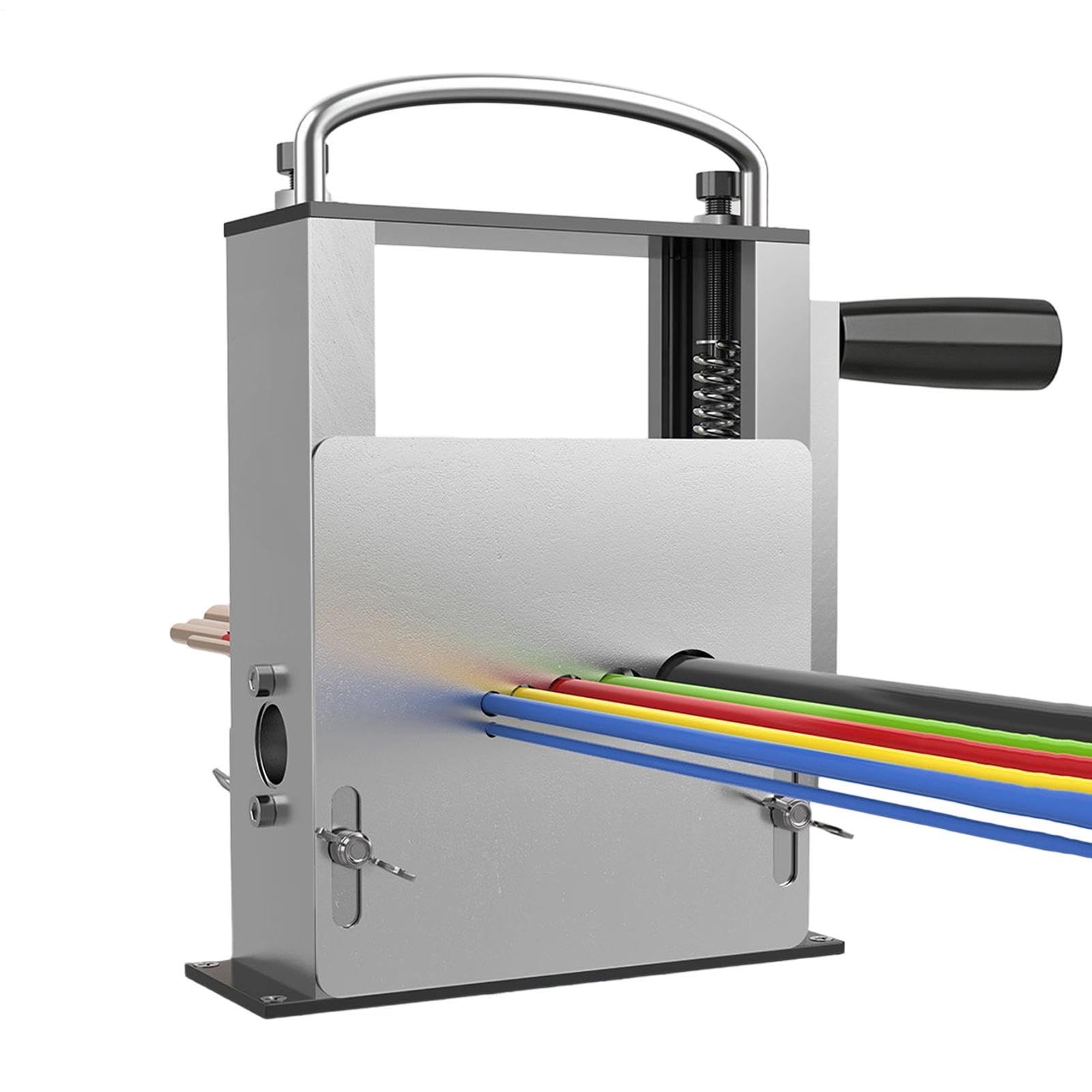 Pince à dénuder fil électrique Outil Manuel Électrique Compact À 6 Canaux | Dénudeurs De Fils Électriques Pour Automobile Marine Aviation Télécom Réseau Ethernet Fibre Optique