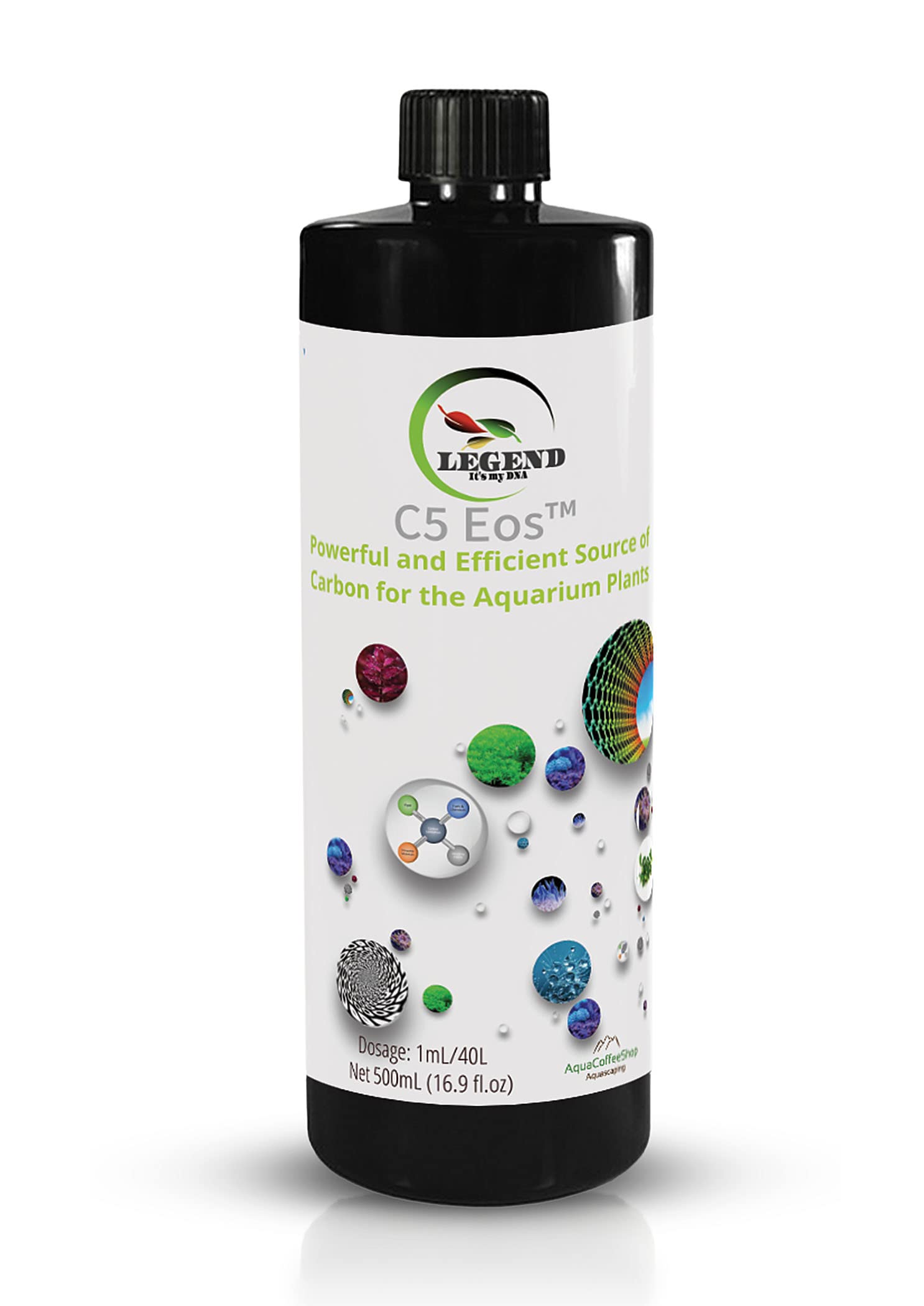 Legend C5 Eos płynny węgiel 100 ml, 250 ml, 500 ml, 1000 ml CO2 nawóz do roślin akwariowych (5000 ml)