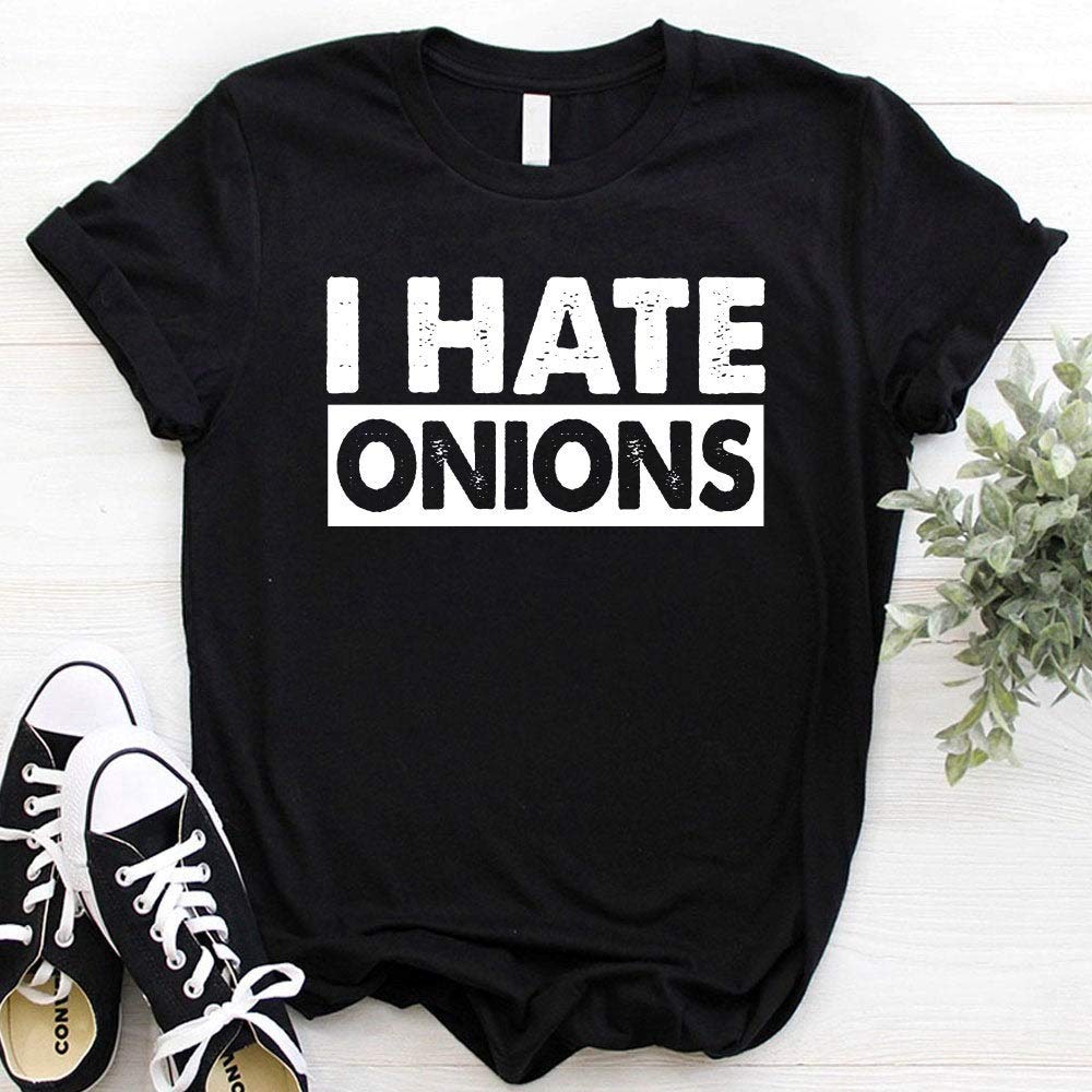 I Hate Onions Tshirt For Onion Haters Handmade Products