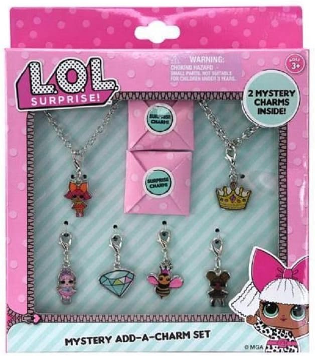 UPD LOL Mystery Add a Charm Box Set- Necklace, Bracelet and 8 Charms