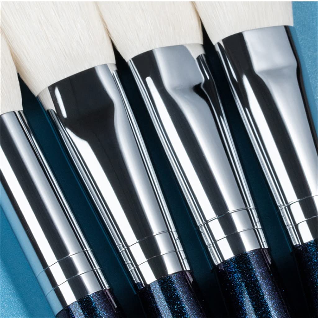 Pennello cosmetico - Set di 25 pennelli per Il Trucco dei Capelli - Manico Che Cambia Colore - Strumento di Bellezza - Capelli Morbidi Professionali