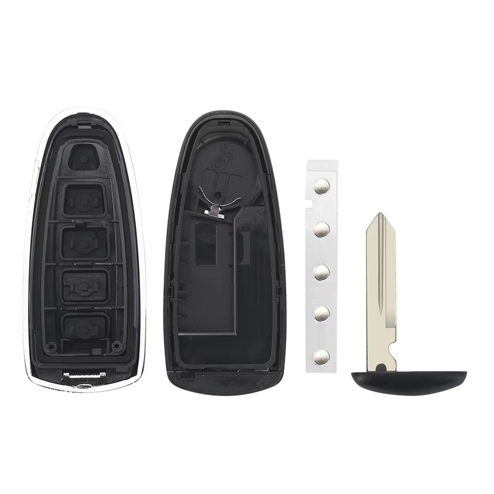 Compatibile Con Ford Per Flex 2013 2014 2015 2016 Per Focus 2012 5 Pulsanti Copertura Custodia Chiave Auto A Distanza(HU101)