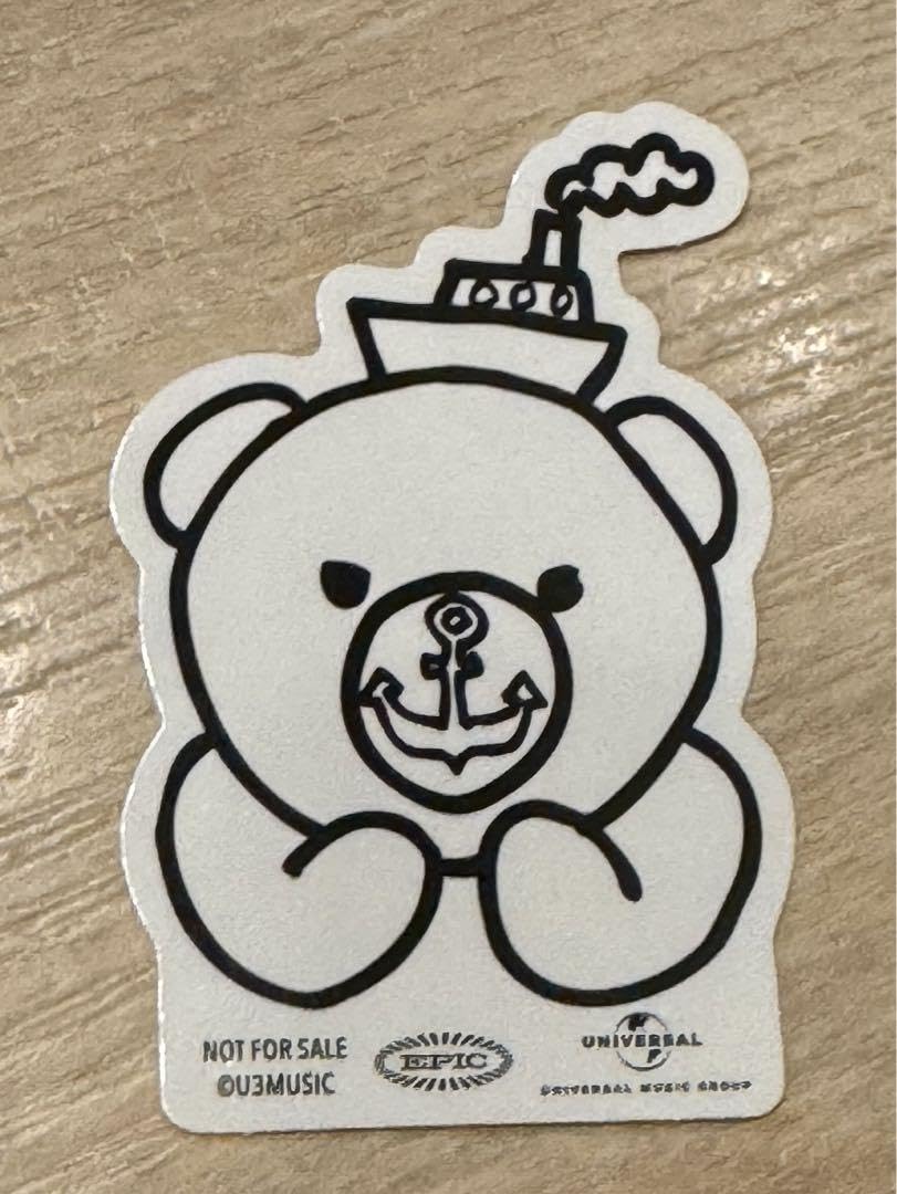 宇多田ヒカル くまちゃんステッカー 福岡 くまちゃんシールセット – HIKARU UTADA Official Store