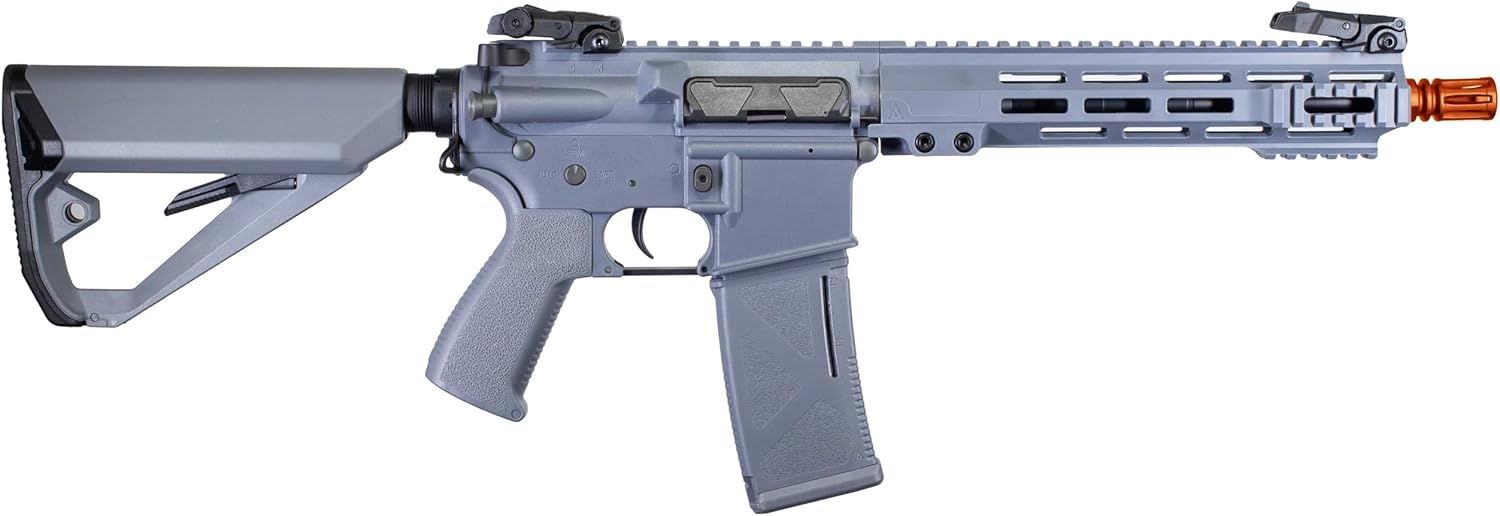 Arcturus Tactical LWT MK-I CQB 10" Polymer- Electric Full/Semi-Auto/2rd-Burst/3rd-Burst/Binary/Ramping Airsoft AEG Sport SE Starter Pack Grey with Battery and Charger