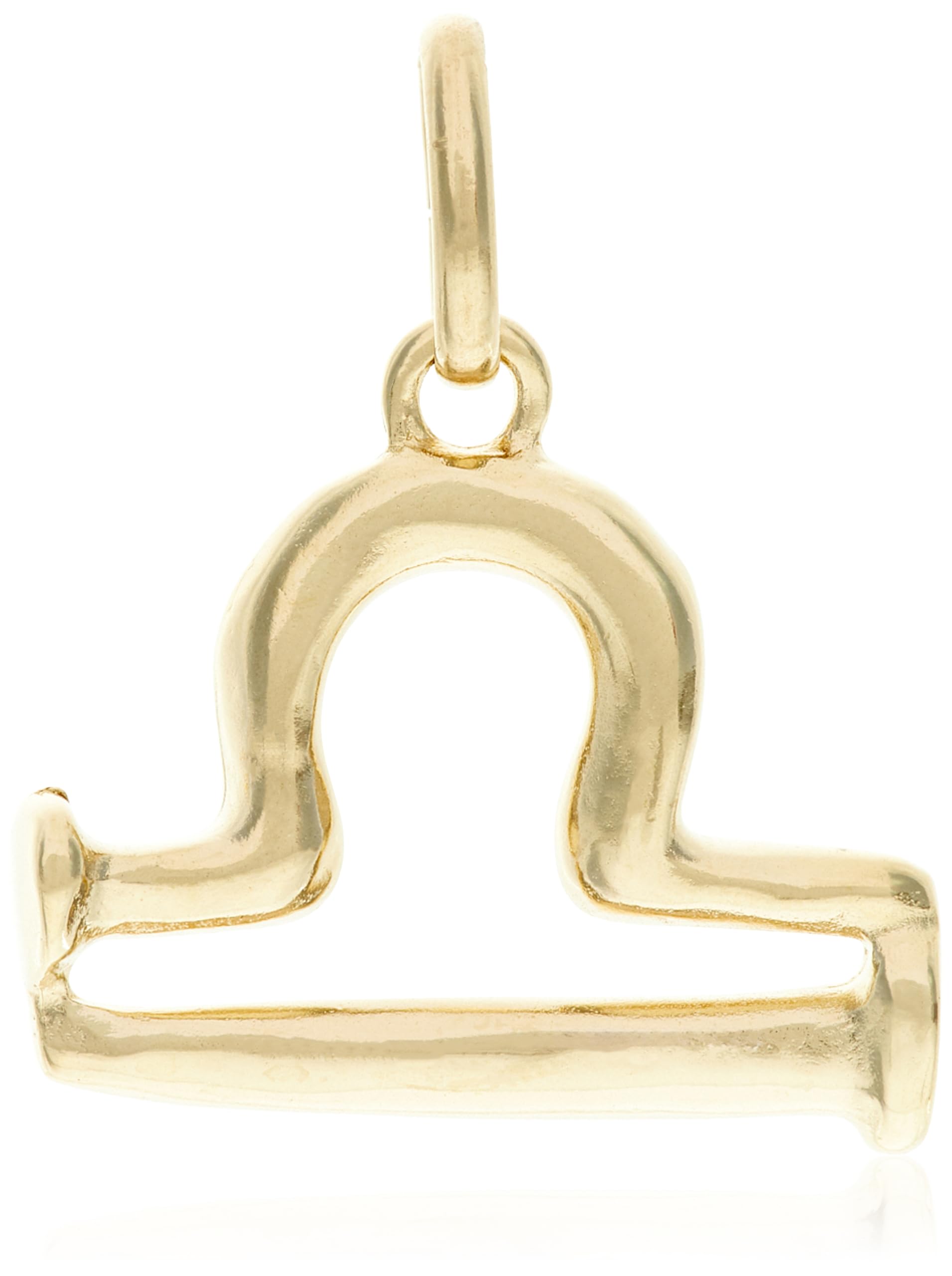 UNO de 50 18 Karat vergoldeter Anhänger in Form eines Sternzeichens, Einheitsgröße, Gelbgold, Kein Edelstein