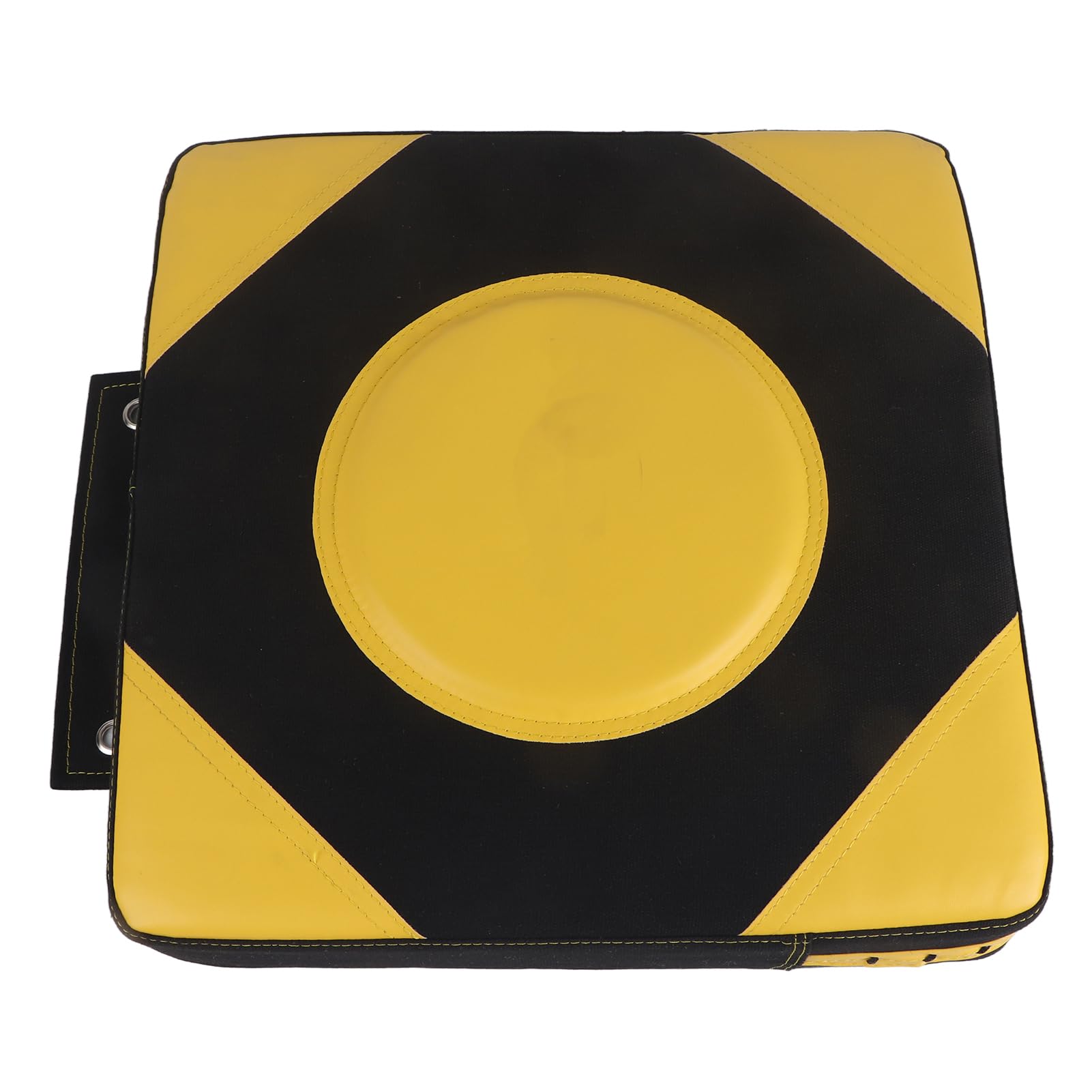 LenTLy Sacco da Boxe da Muro, Pad da Combattimento Bersaglio per Fitness a Casa, Sanda Taekwondo - Realizzato in Pelle PU e Spugna EPE Ad Alta Elasticità (Giallo)
