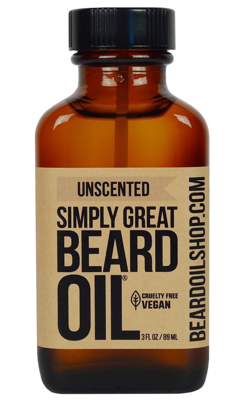 Beard Oil Unscented, 2.9 OZ