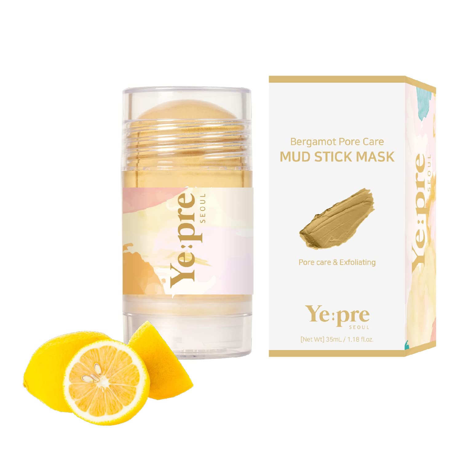 Amazon.com : Ye:pre Seoul Vitamin C Pore Care Mud Stick Mask