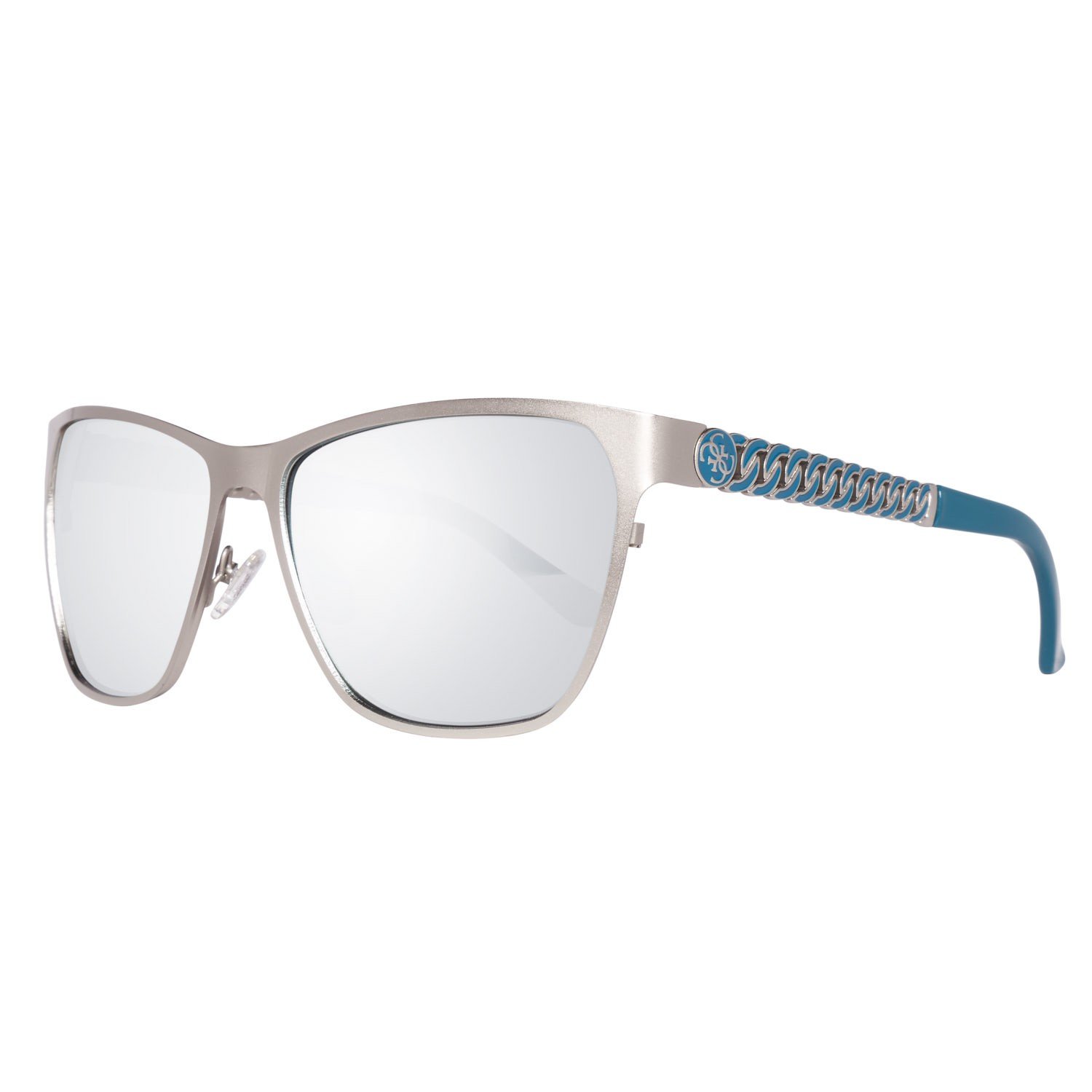 Guess Sonnenbrille GU7403 5811C Gafas de Sol, Dorado (Gold), 58 para Mujer