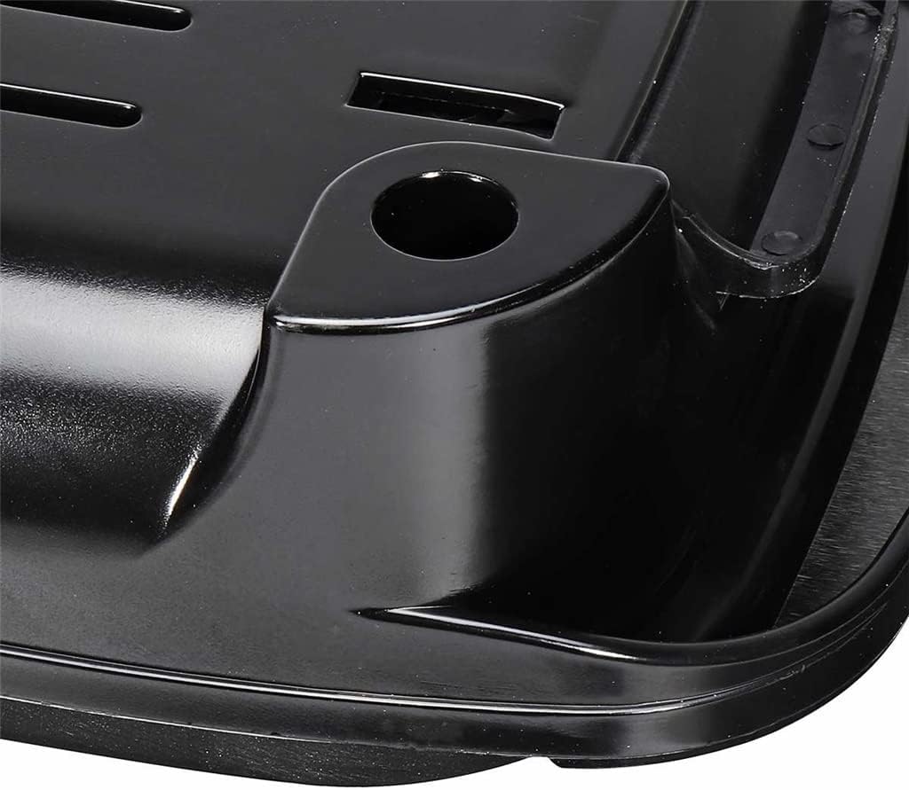 2 in 1 220V 1200W Electric Grill Hot Pot Barbecue Multifunction Buffet Griddle for Family Friends Gatherings Party (Black 20"x8.7"x4.3") (Black 20"x8.7"x4.3")