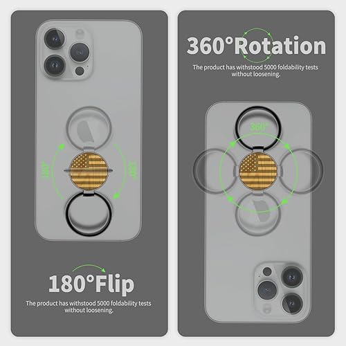 Miniatura 6 de Carveit Soporte de madera para teléfono celular, soporte de agarre para teléfono, compatible con Galaxy S23 Ultra S22, iPhone 15 Pro Max, 11, 12,