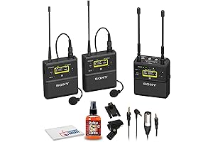 Sony UWP-D27 2-Person Wireless Lavalier Microphone System