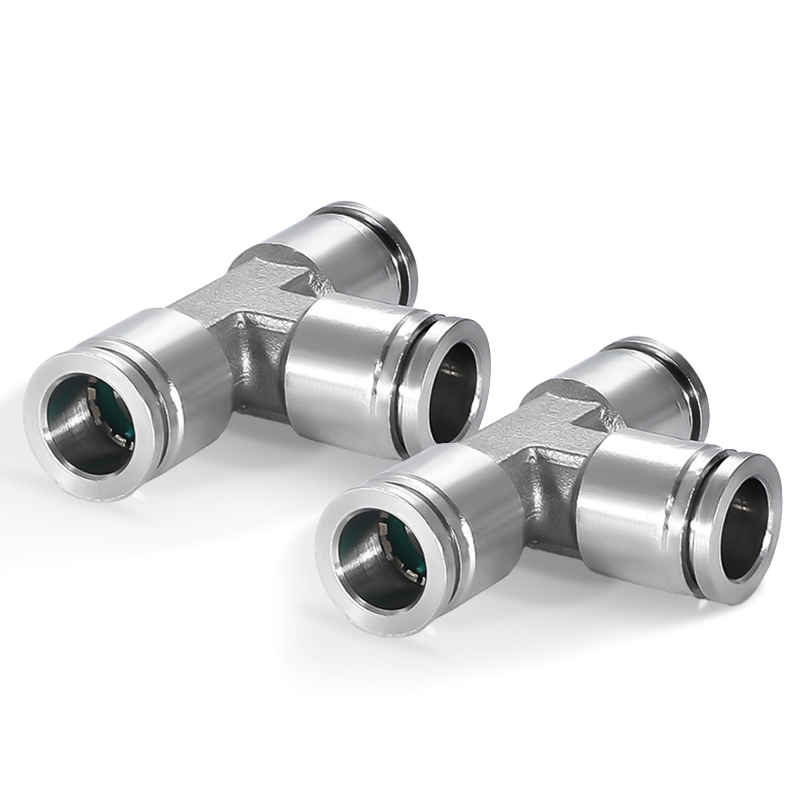 Raccord en T 6mm en inox 304 pour réparer un circuit de tube PE