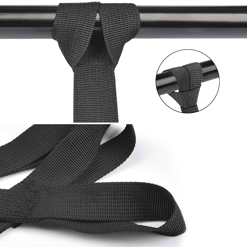 Cinghie Di Fissaggio Per Carico - Set 4PC Nero, Per Moto, Auto E Rimorchi