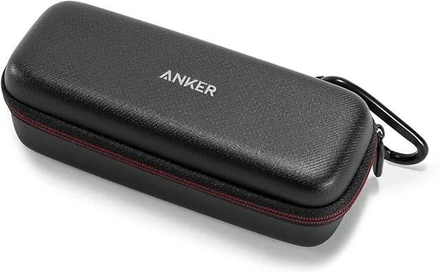 Anker SoundCore & SoundCore 2 & Soundcore Motion B Official Travel Case - PU Leather Premium Bluetooth Speaker Protection Carry Case