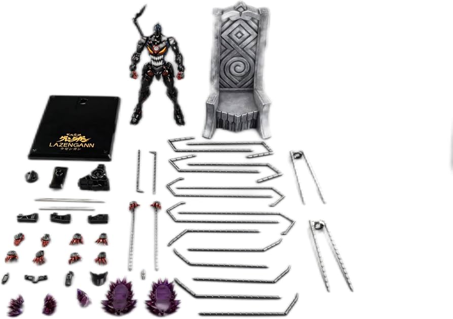 Amazon.co.jp: CCSTOYS 鉄魄 LAZENGANN 2022TOYS PVC&ABS&POM&合金製