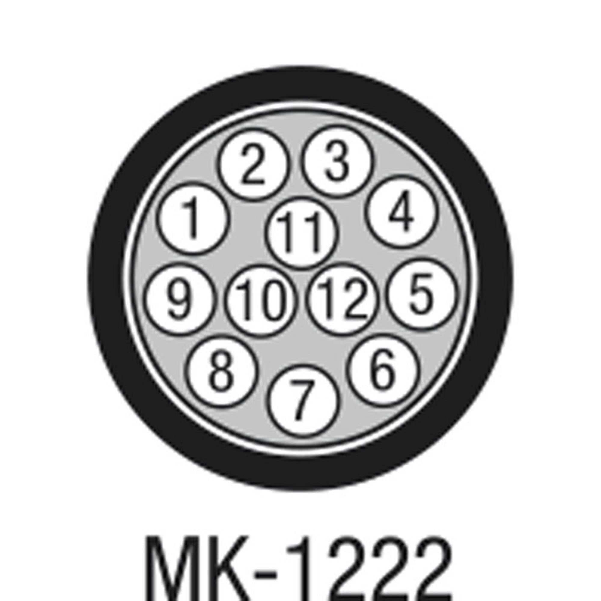 DAP MK-1222 multi-câble 12 paires prix au mètre