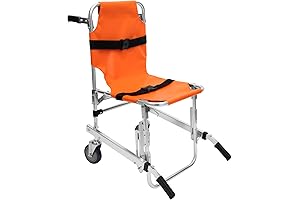 EMS Stair Chair: Foldable Wheelchair for Safe Stair Climbing