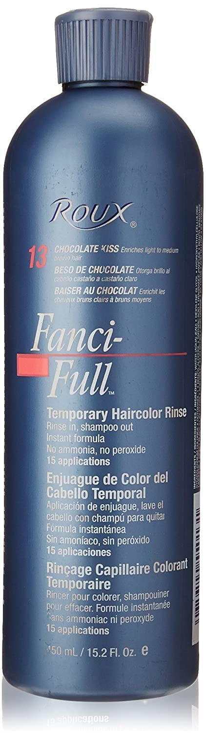 RouxFanci-Full Rinse, 13 Chocolate Kiss, 15.2 Fluid Ounce (Pack of 3)