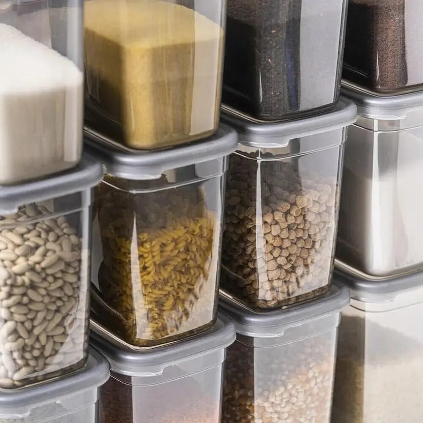 Image of Food Storage Containers Airtight Set, 1000ml (Pack of 12)