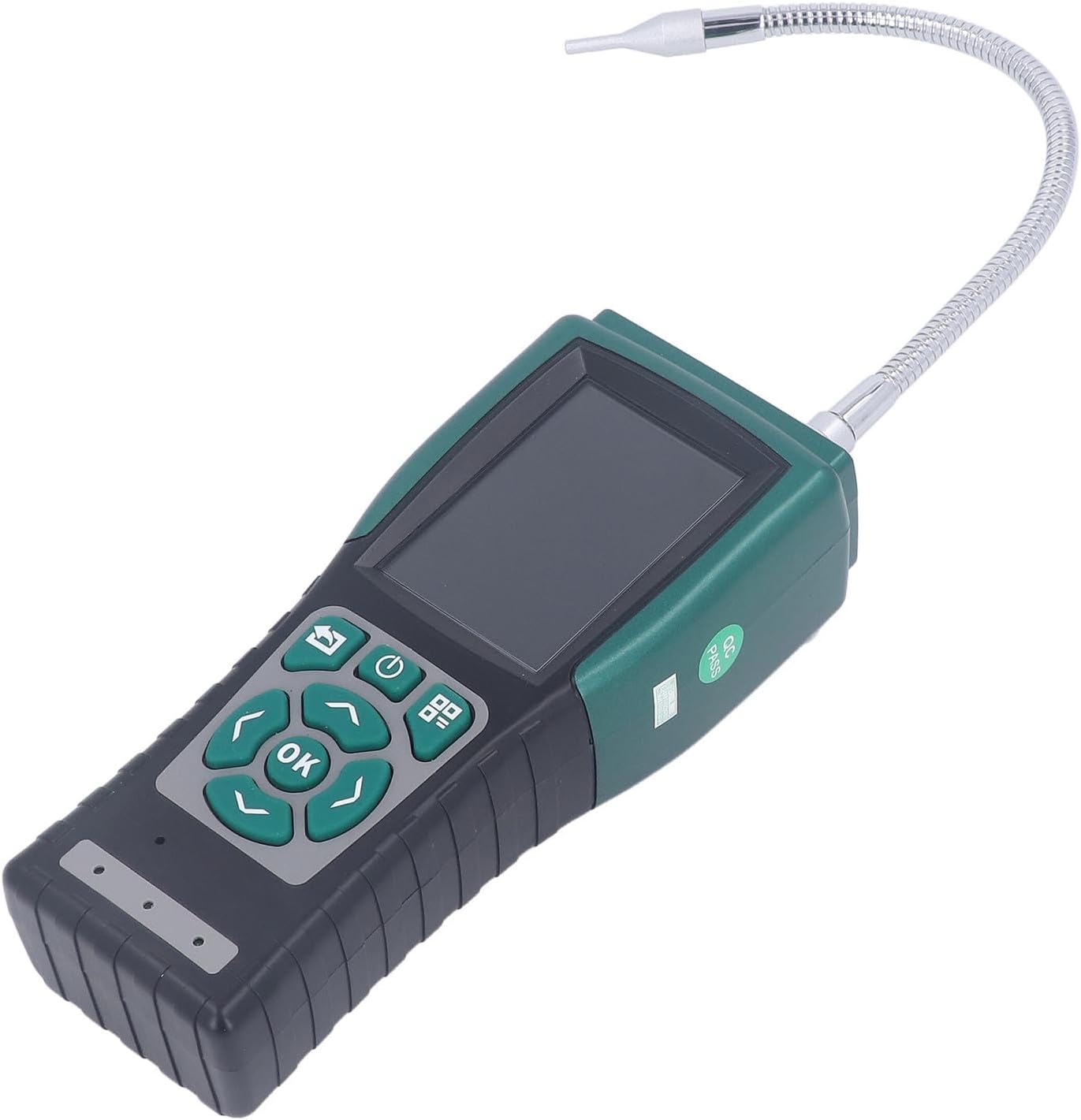 Gas Tester 3.5 Inch Color Gas Analyzer, Handheld Gas Detector Screen Gas Analyzer 4 in 1 Gas Detector Built in Battery
