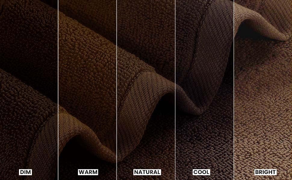 Utopia Towels 4 Pack Premium Bath Towels Set, 27 by 54 Inches, 100% Ring Spun Cotton 600GSM, Lightweight and Highly Absorbent Quick Drying Towels, Perfect for Daily Use, Dark Brown - Image 4