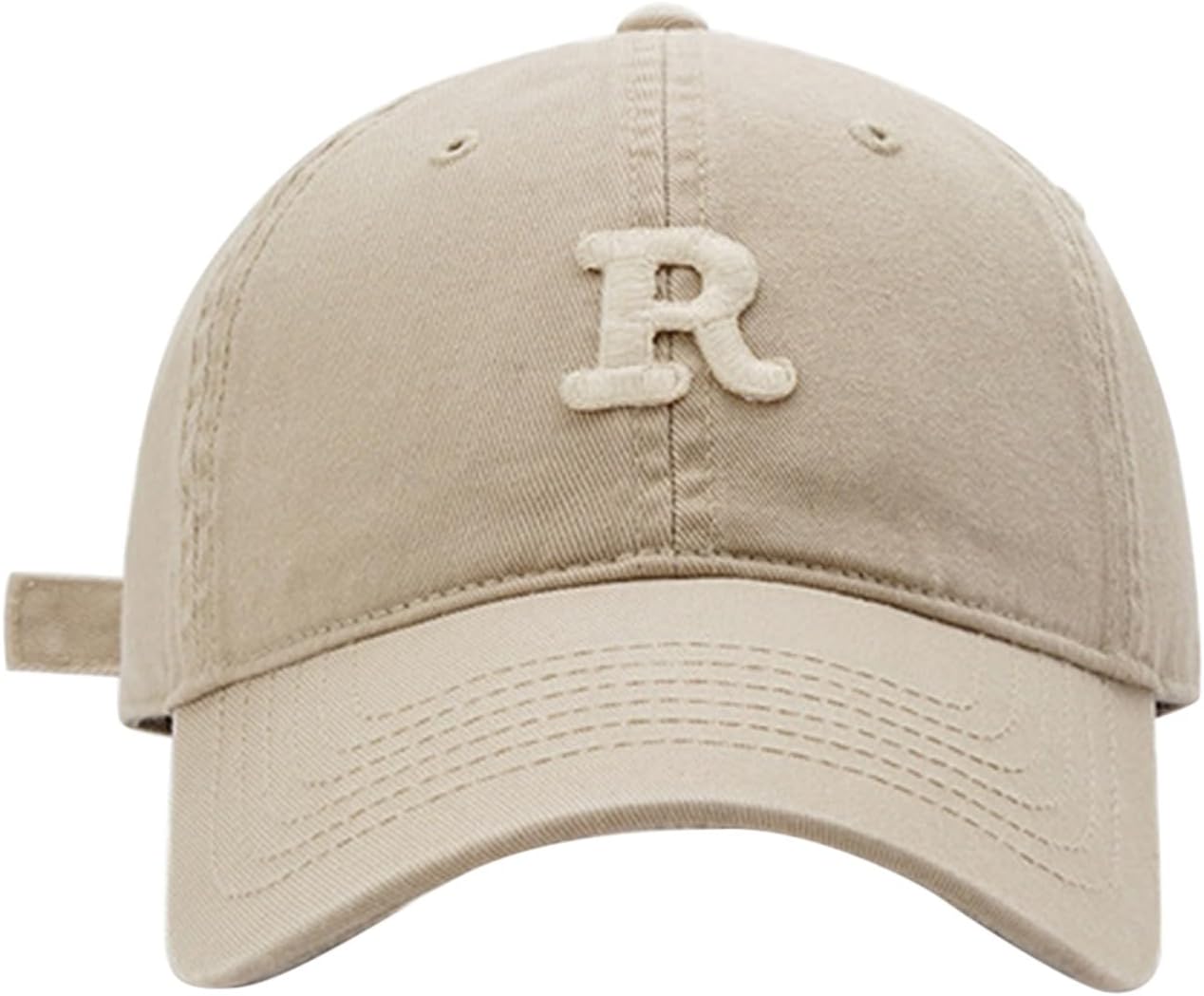 Indianapolis Cap 7 5/8 Top R Letter Solid Tongue Hat Baseball Hat Caps Fabric Softener