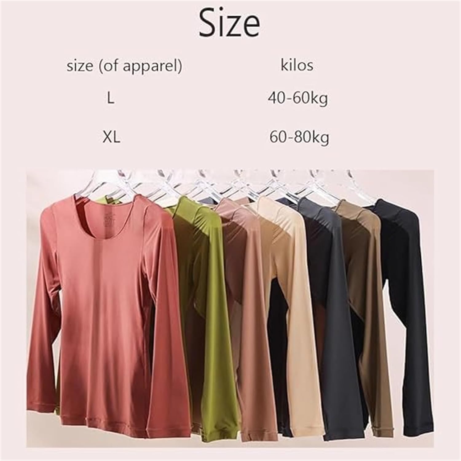 Women's Ultra Thin Seamless Thermal Underwear, Soft Elastic Slimming Base Layer Tops and Bottom Long Johns Pajamas Set