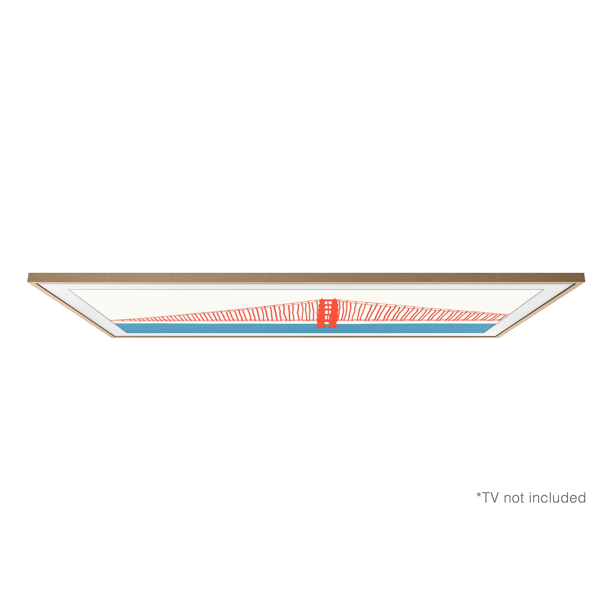 SAMSUNG Frame 2021 Wechselrahmen 55" teak | VG-SCFA55TKBXC