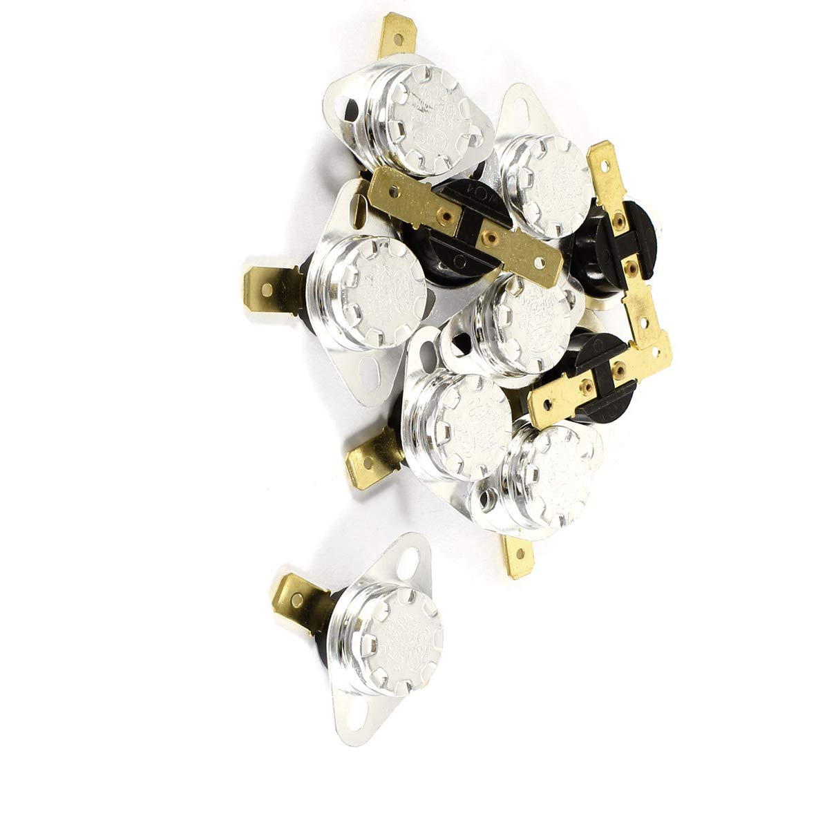 Aexit 3 Pièces AC 250V 10A 180C N/C Contrôle De Température