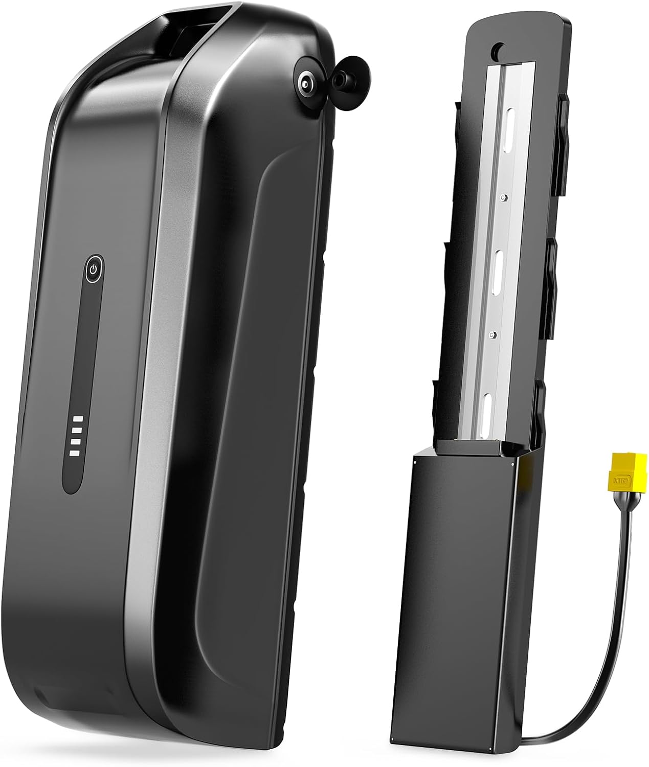 H HAILONG 36V 48V 52V 15Ah 20Ah Lithium Battery for Electrical Bike/E-Bike/Scooter, 58.8V 4A Quick Charger & 40A BMS, LED Show, Safe Lock, Suitable with 100W-1500W Motors (Bike)