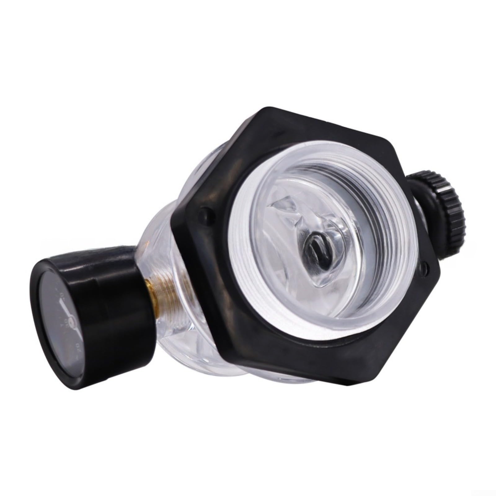 Manometro nero luminoso 60 PSI con valvola di rilascio dell'aria filettatura 1/4 NPT per sistema di filtraggio piscina 273564Z costruzione in rame plastica manutenzione spa all'aperto
