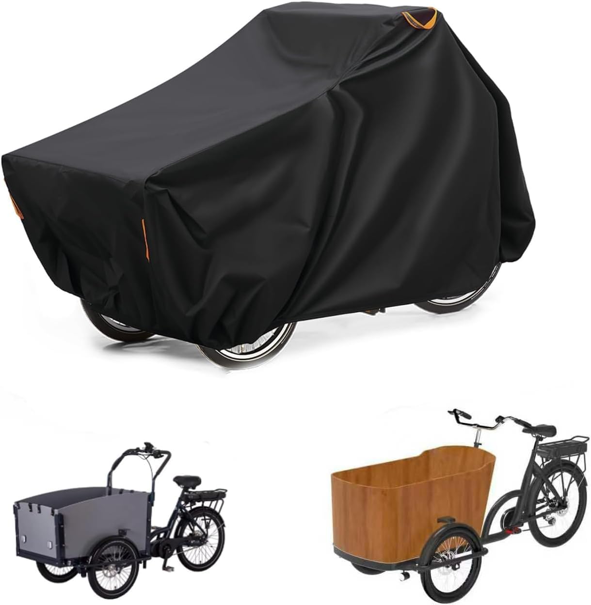 Tela resistente 420D impermeable para cubrir triciclos y evitar polvo exterior