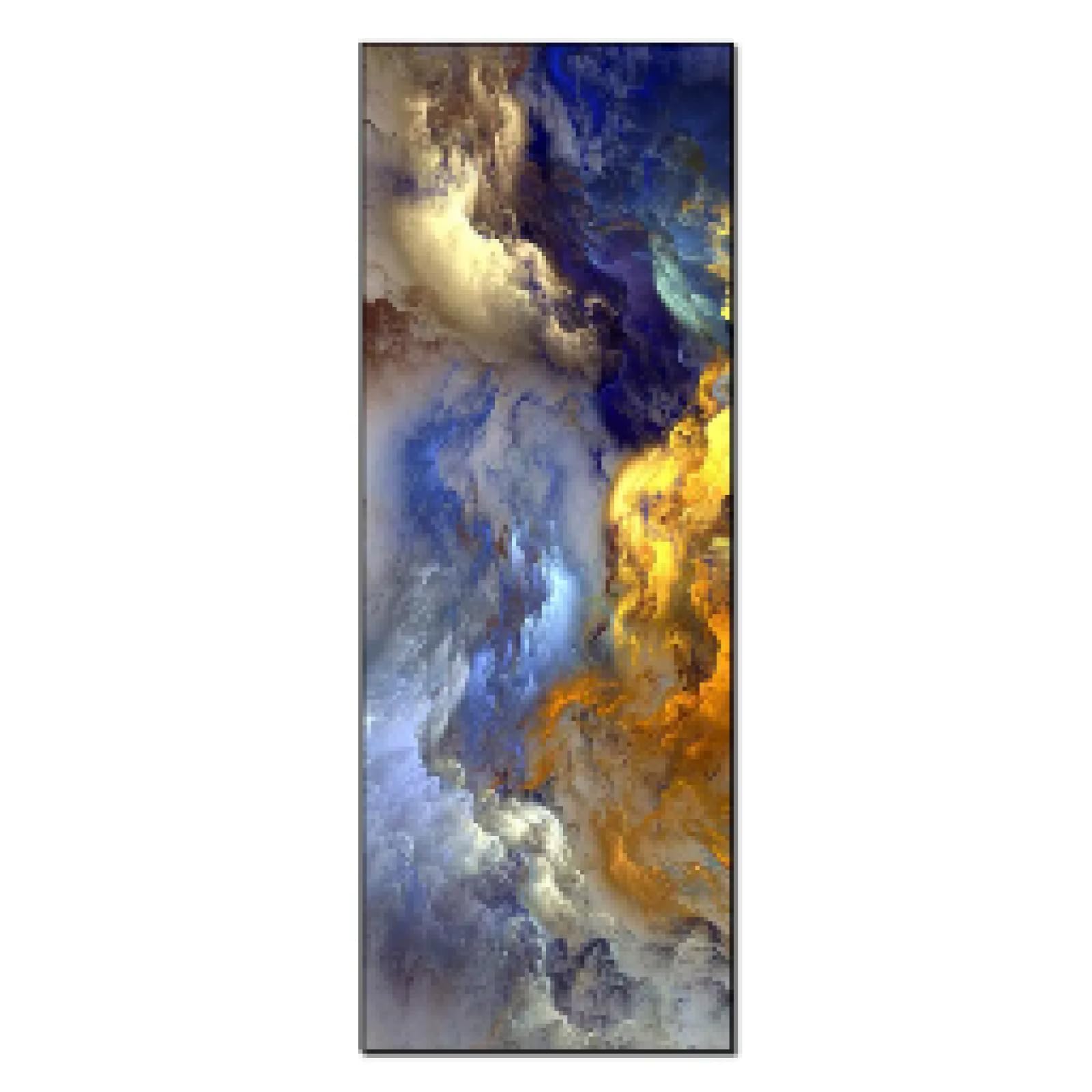 Art mural nuage abstrait couleurs irréelles sur toile - 7