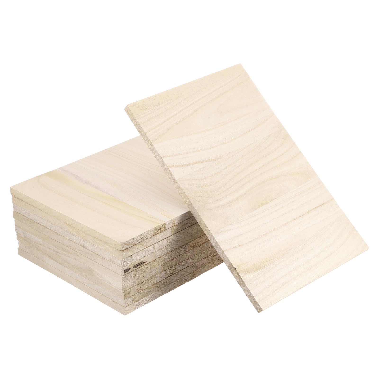 PATIKIL Wood Breaking Board 12mm Thick, 10 Pack Karate Martial Arts Boards Wooden Kick Board Training Accessory for Adult Taekwondo Punching Karate Practice Performing