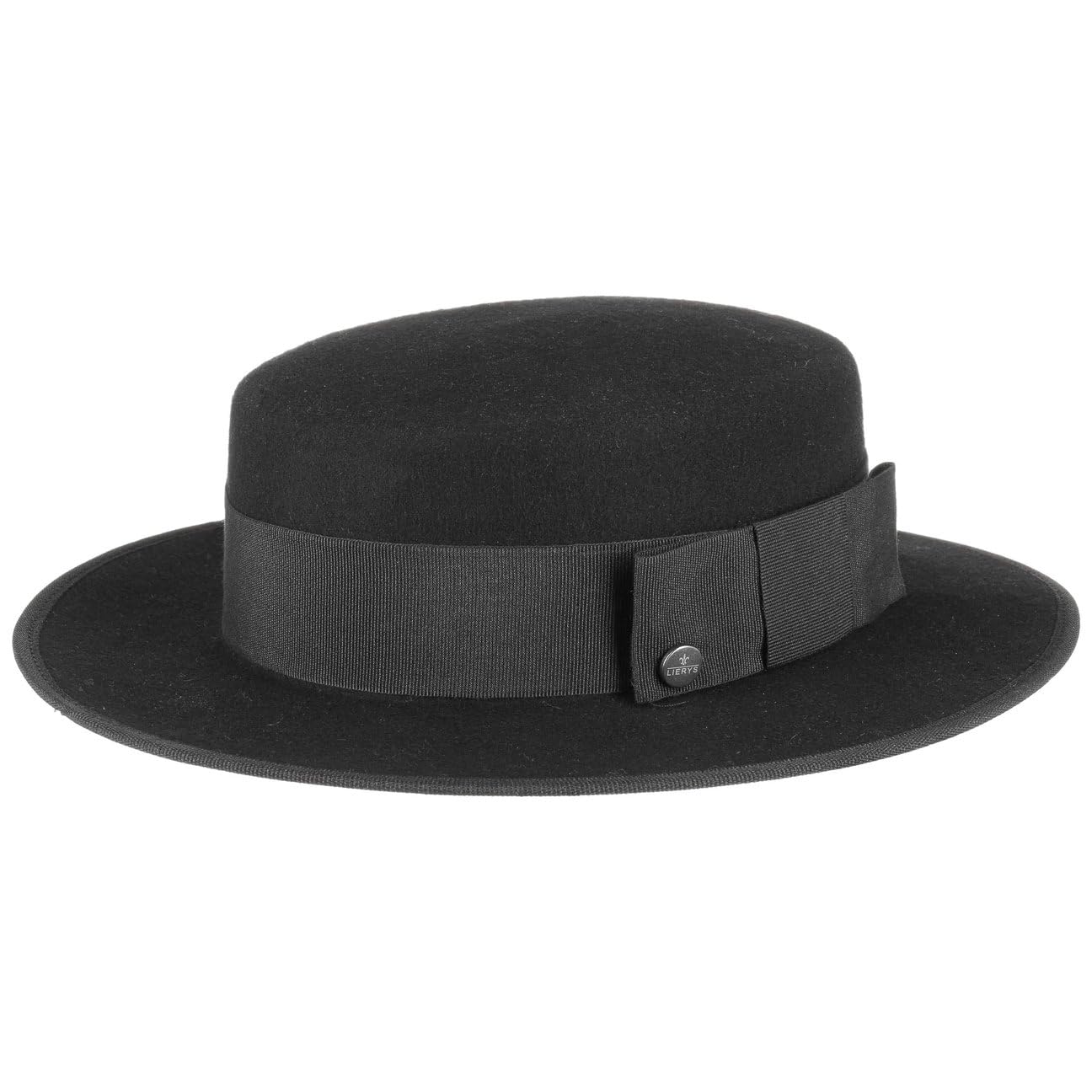 LIERYS Cappello Boater di Feltro Prodotto in Italia Unisex Tutto l Anno