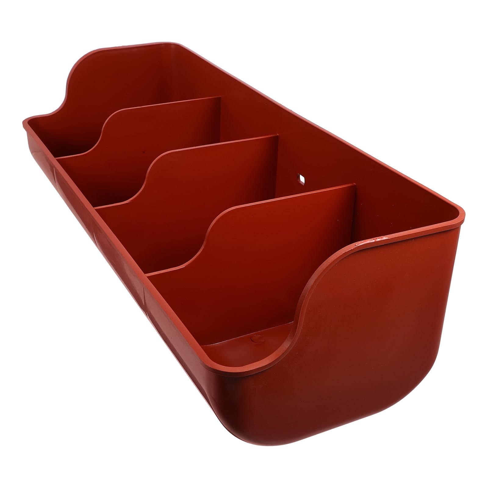 Mangeoire pour porcs à 4 compartiments en plastique résistant - 8