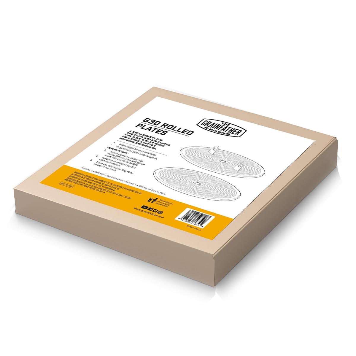 Grainfather G30 Rolled Plates